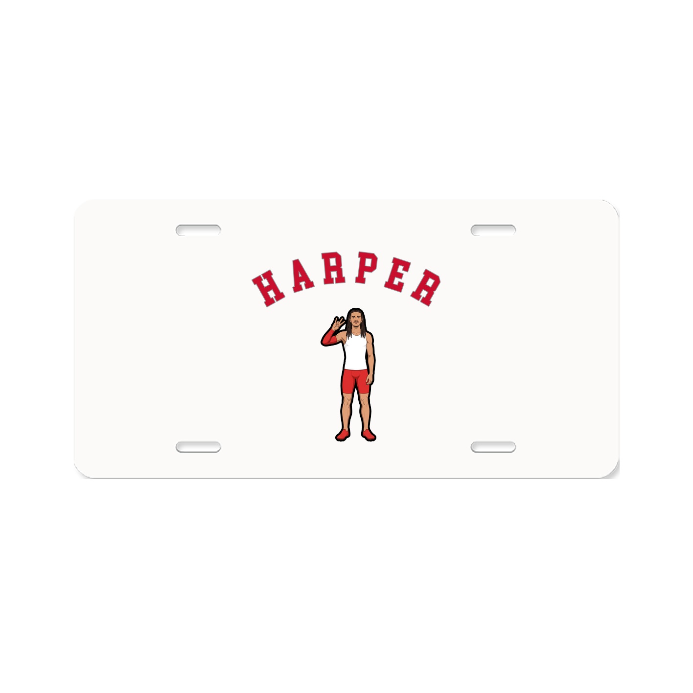 License Plate — Shirsey Arch in Classic