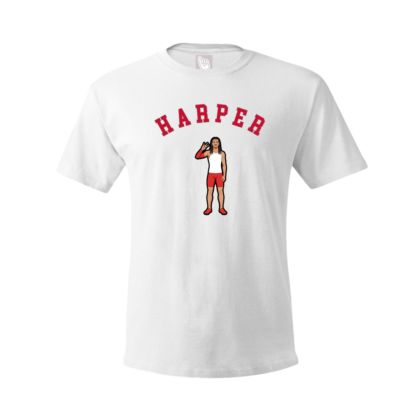 Tee — Shirsey Arch in White