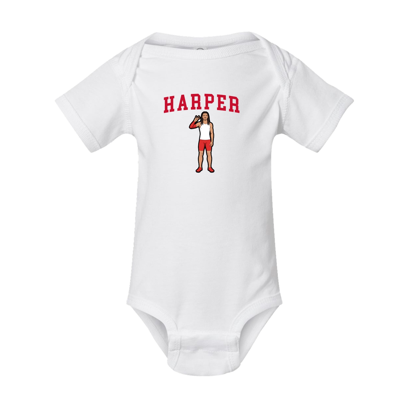 Baby Onesie — Shirsey in White