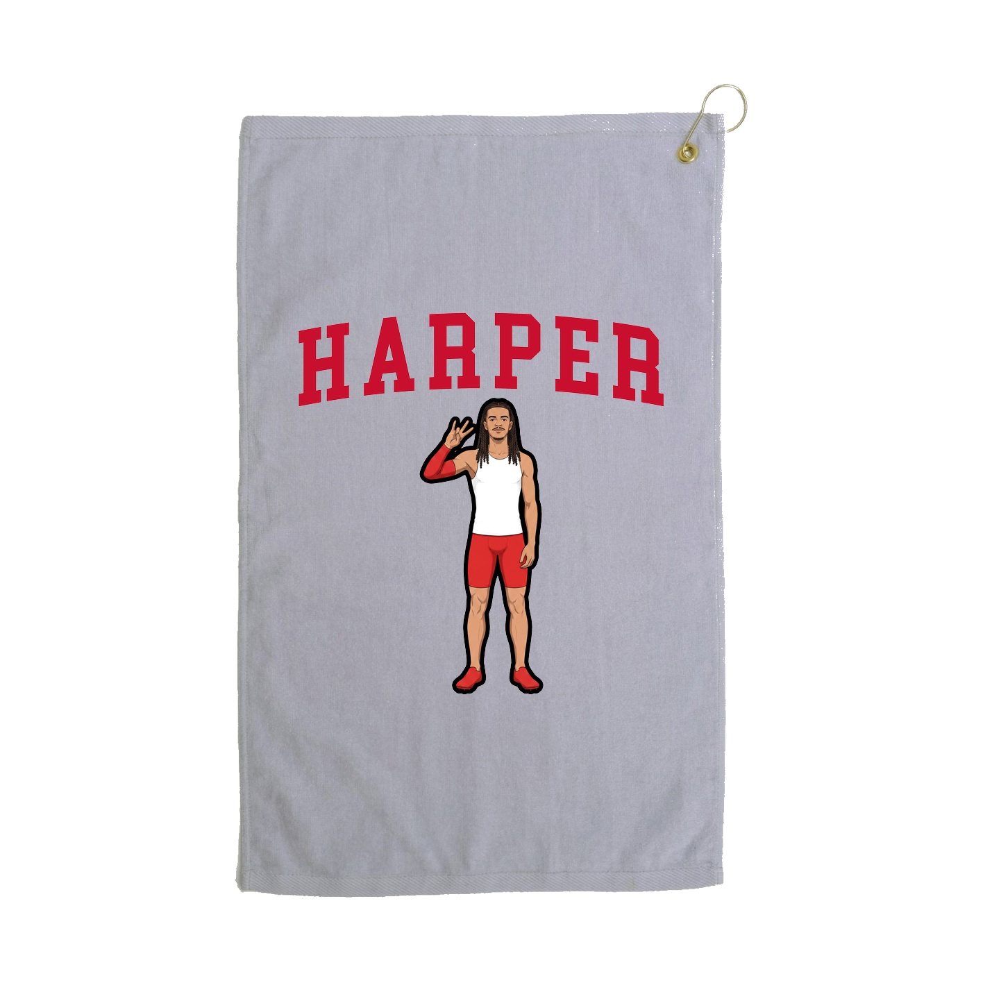 Golf Towel — Shirsey in Grey