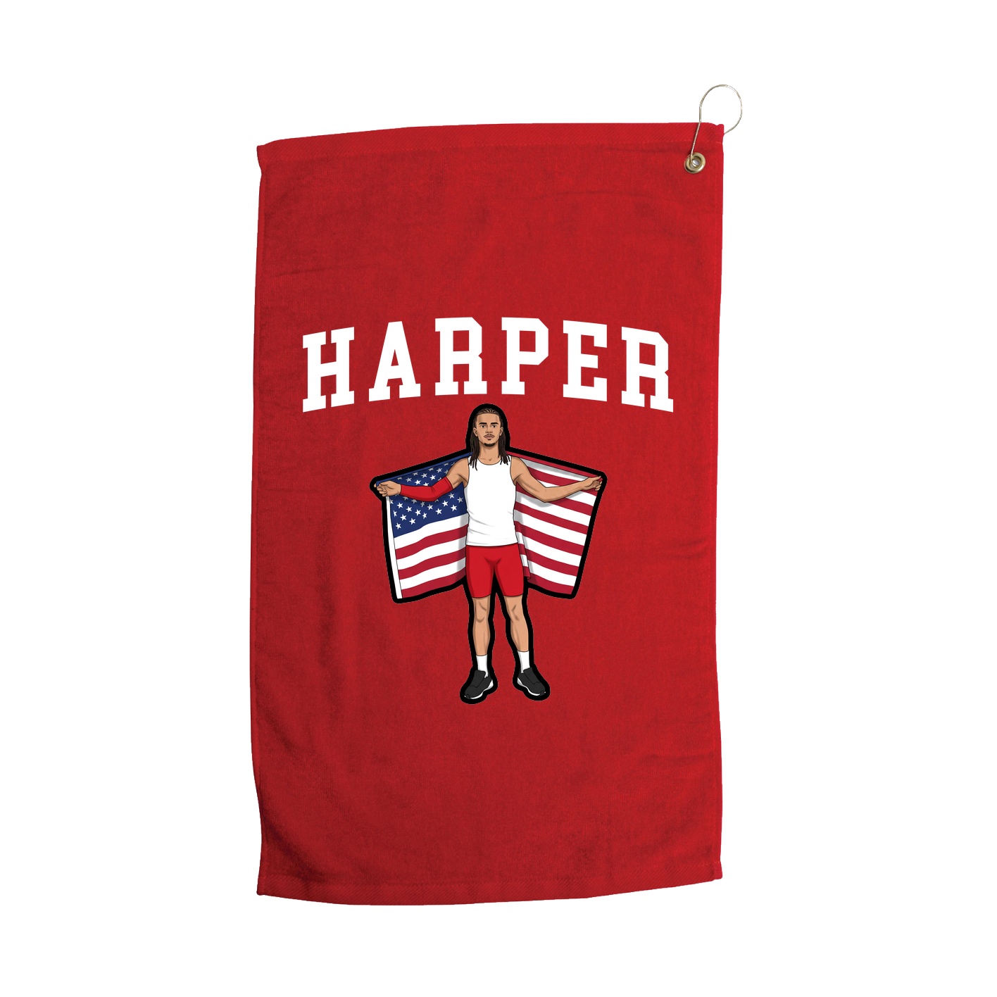 Golf Towel — Shirsey in Red