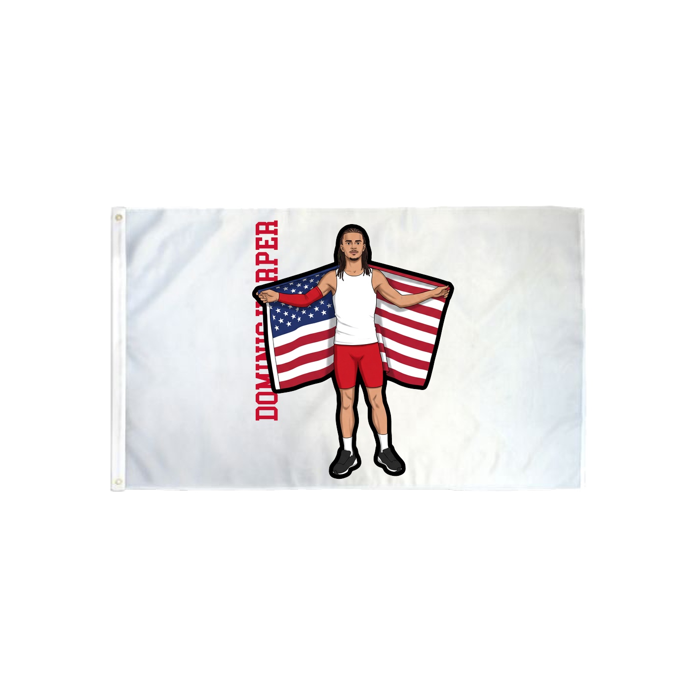 3x5 Flag — Name Vertical in Classic