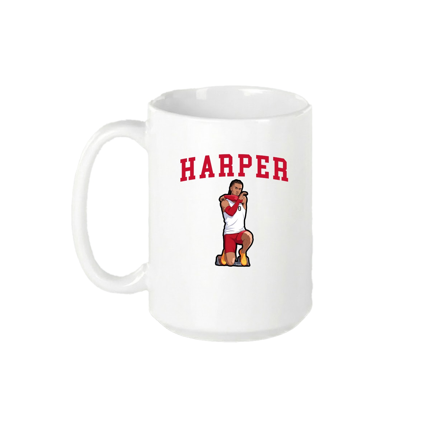 15oz Coffee Mug — Shirsey in White