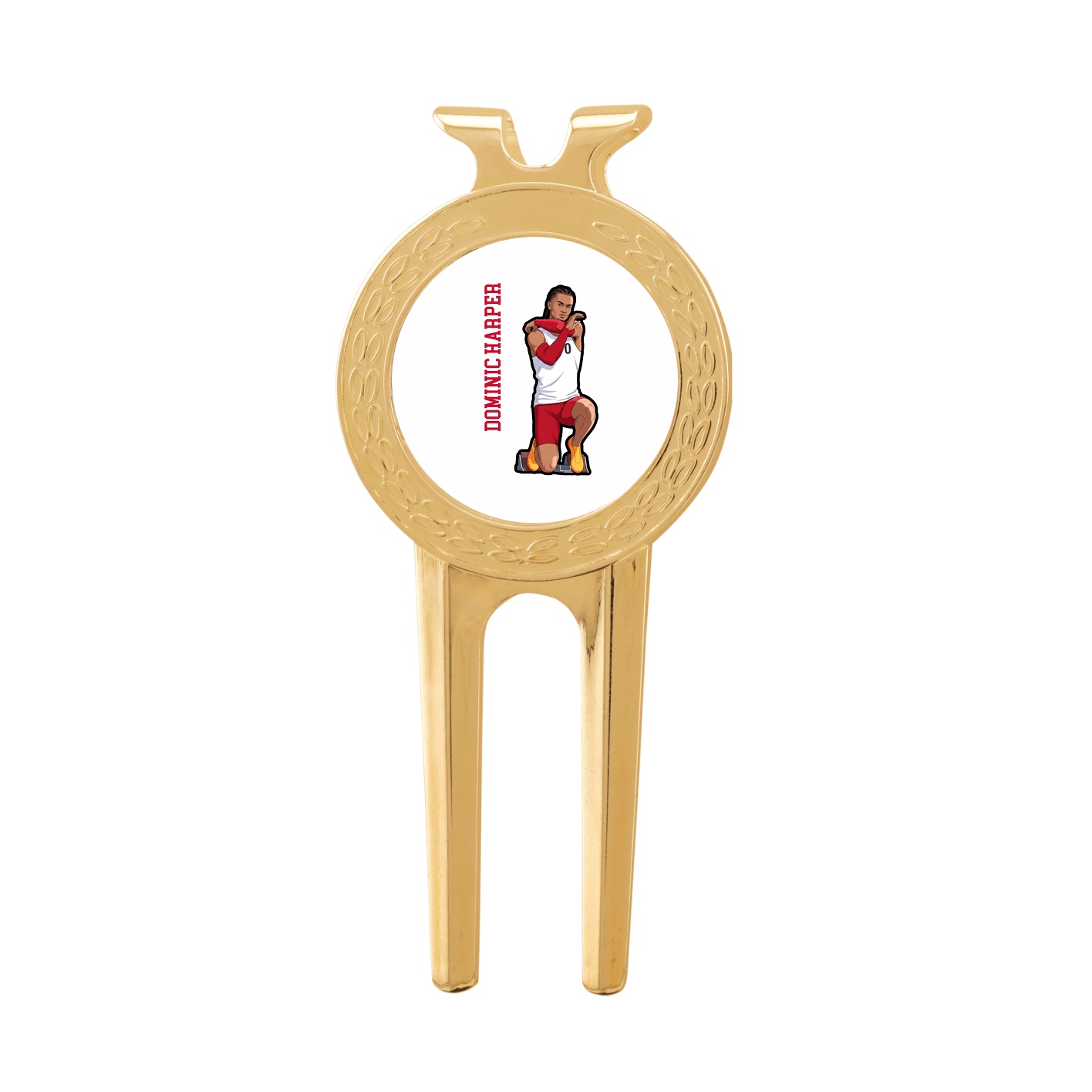Divot Tool with Ball Marker — Name Vertical in Classic