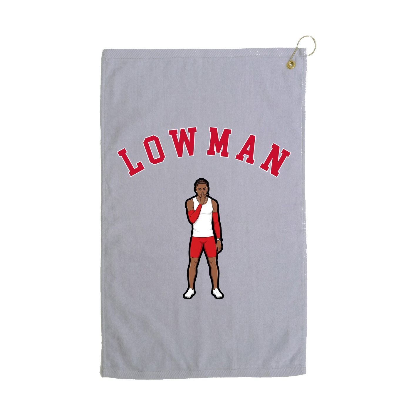Golf Towel — Shirsey Arch in Grey