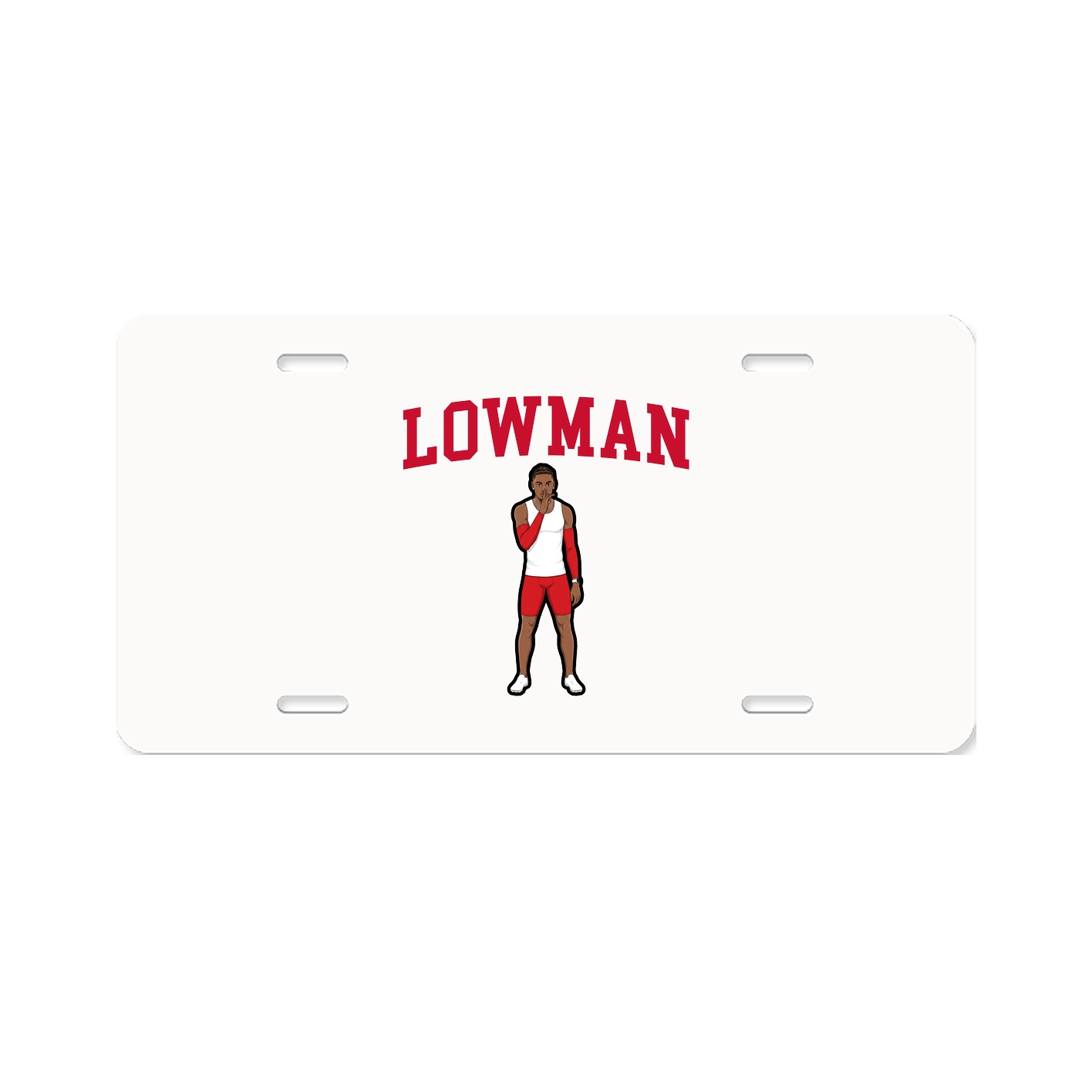 License Plate — Shirsey in Classic