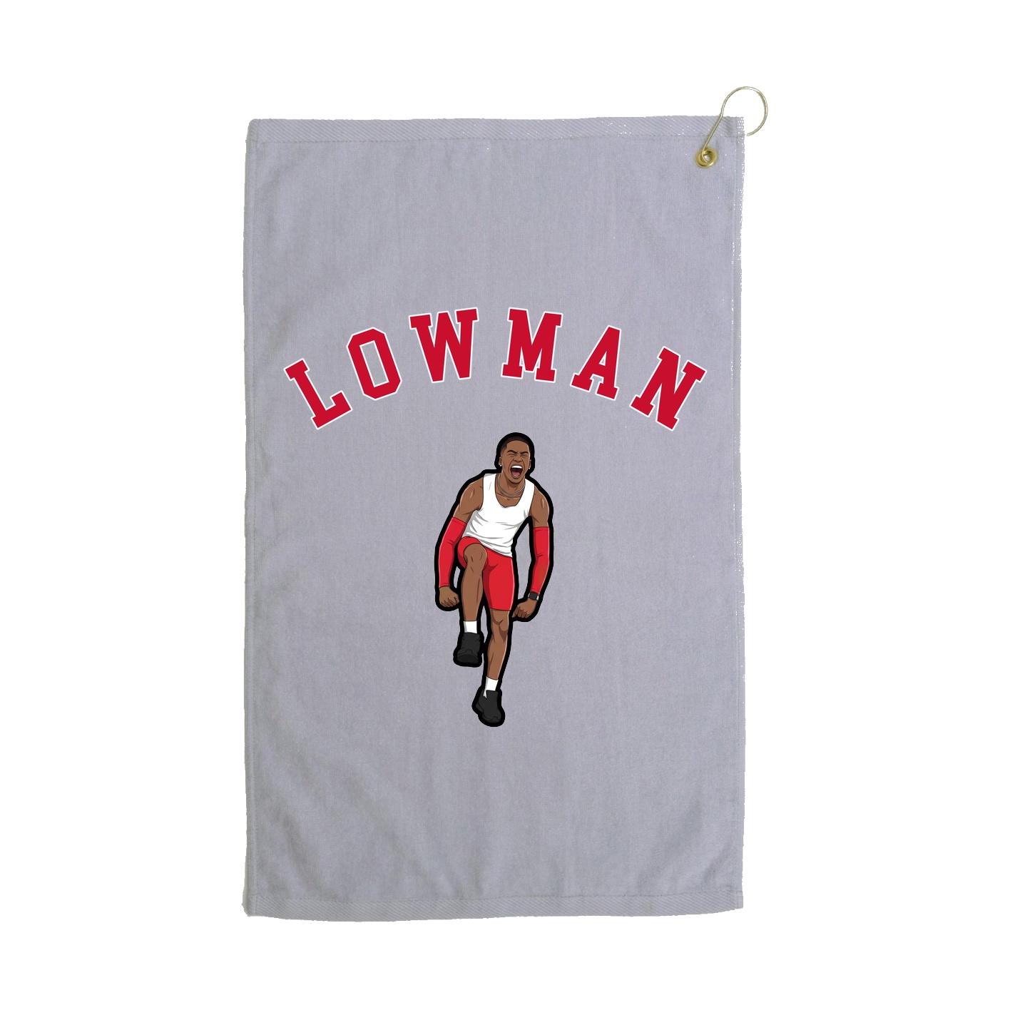Golf Towel — Shirsey Arch in Grey