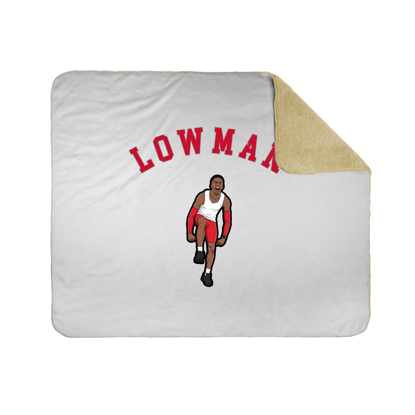 Throw Blanket — Shirsey Arch in White