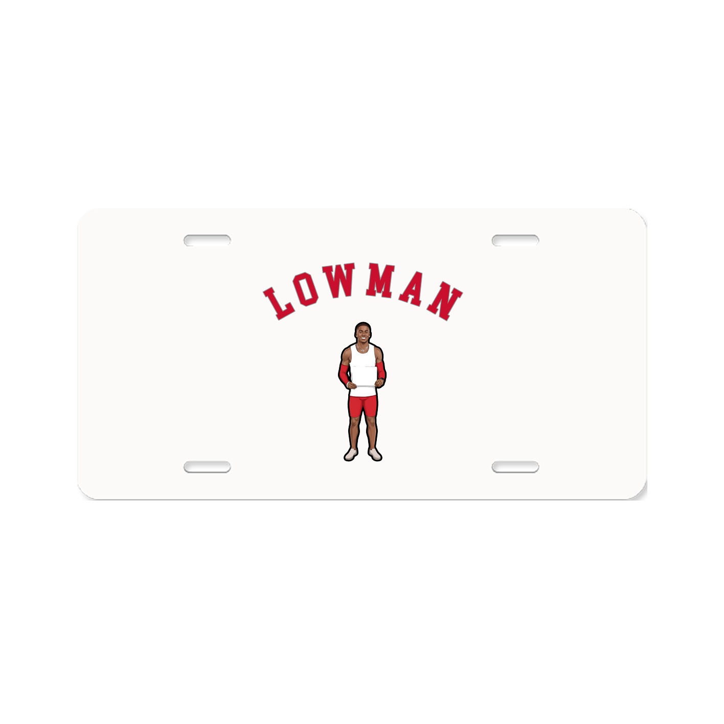 License Plate — Shirsey Arch in Classic