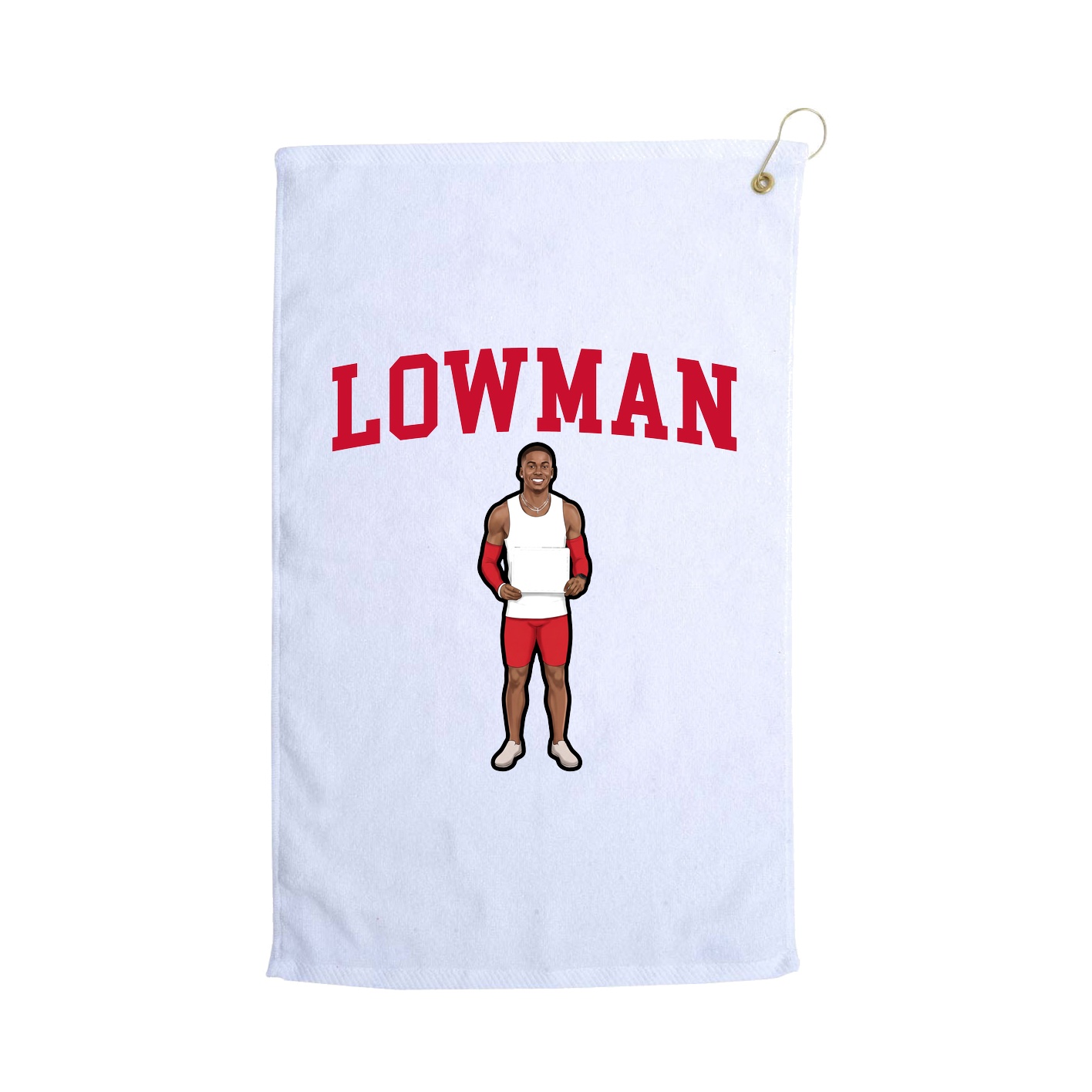 Golf Towel — Shirsey in White