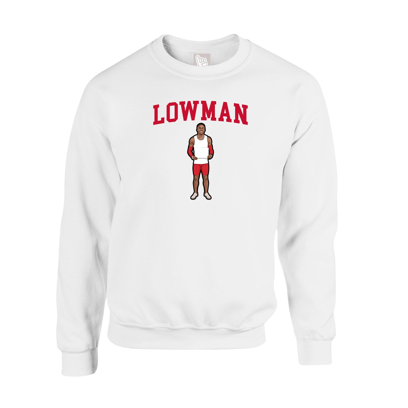 Fleece Crew — Shirsey in White