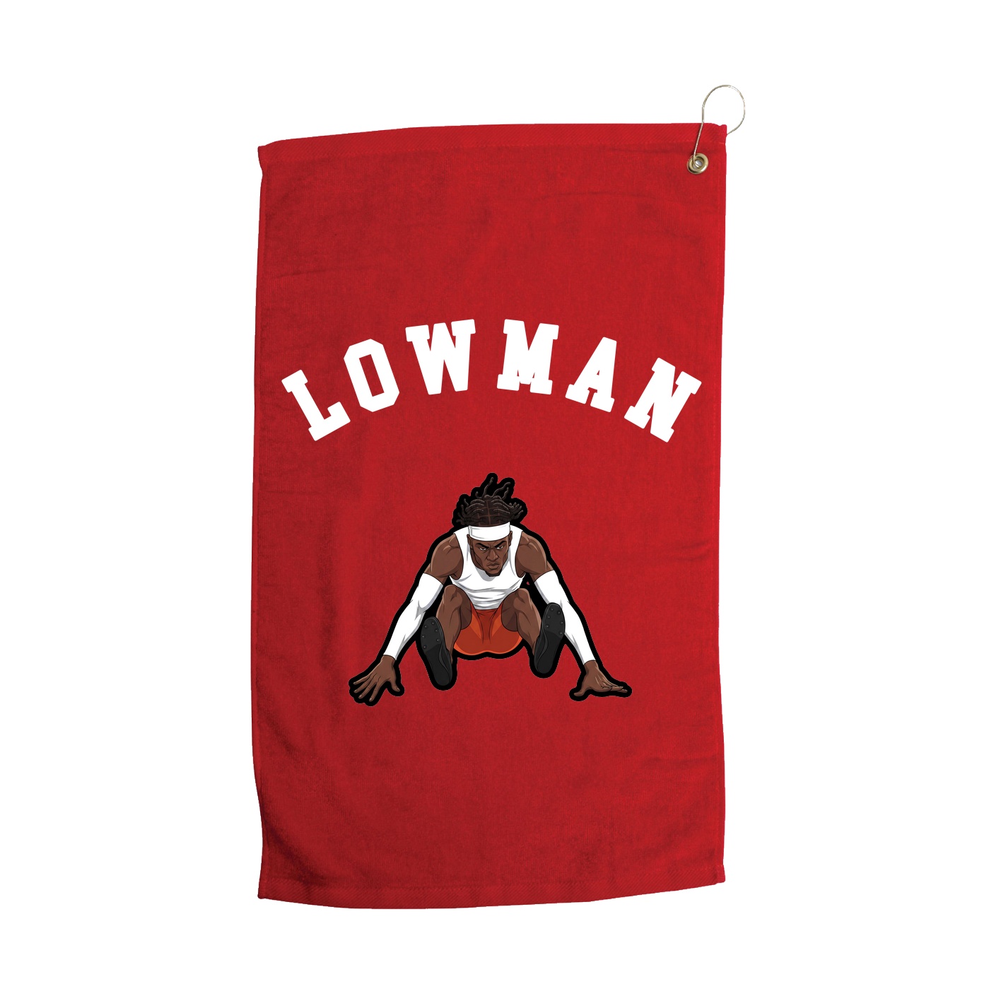 Golf Towel — Shirsey Arch in Red