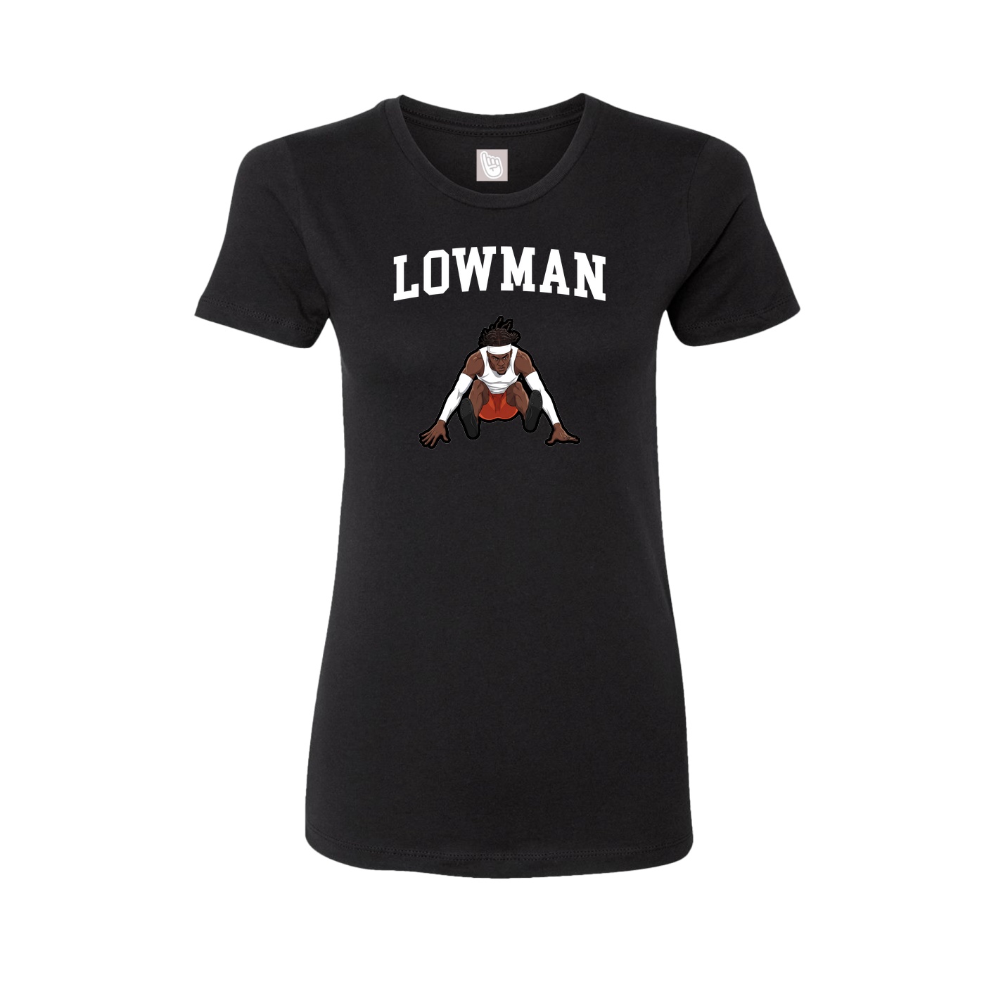 Fitted Women's Tee — Shirsey in Black