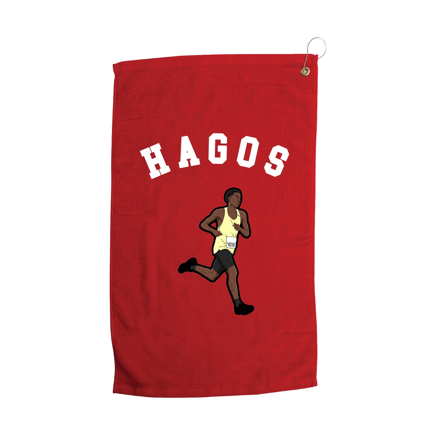 Golf Towel — Shirsey Arch in Red