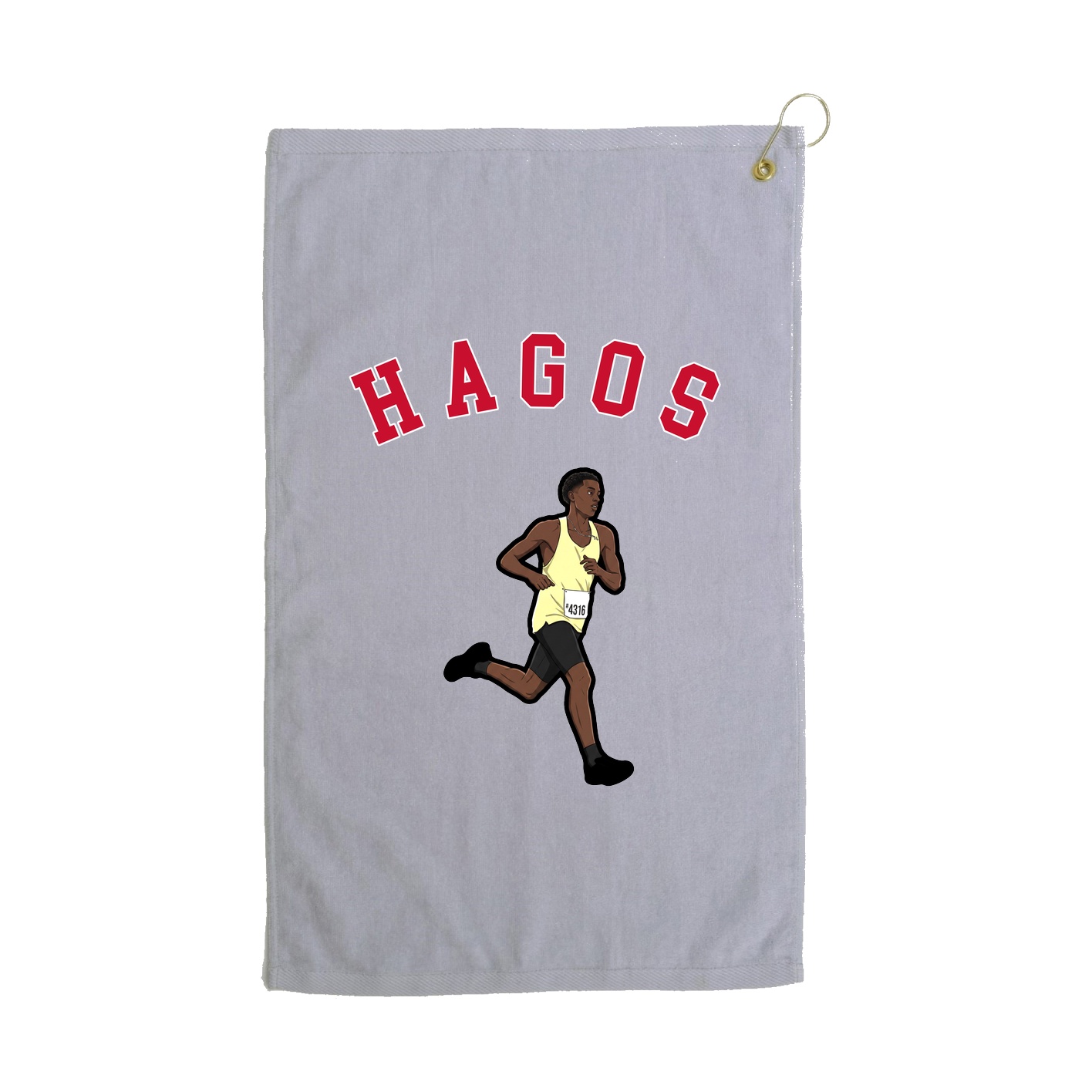 Golf Towel — Shirsey Arch in Grey