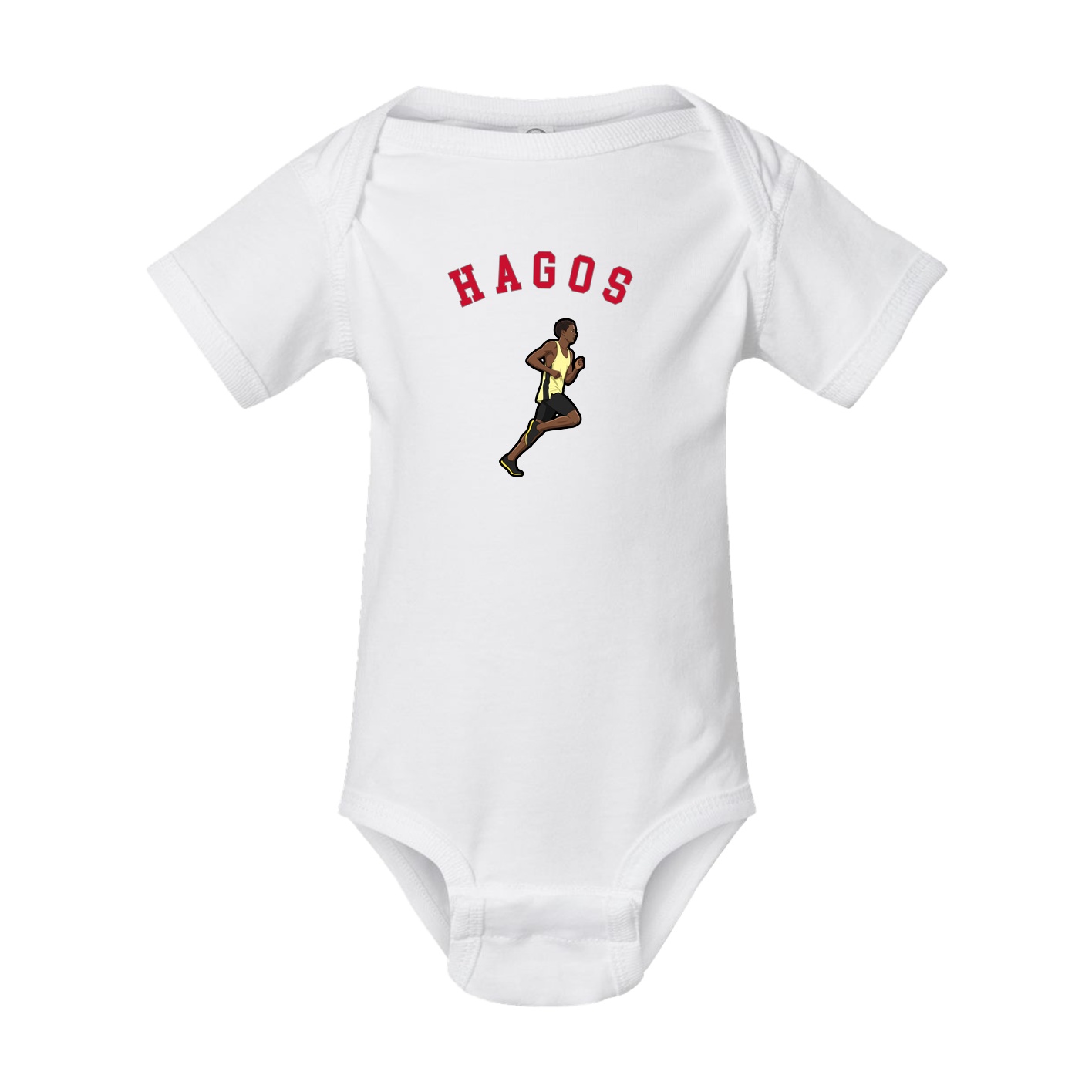 Baby Onesie — Shirsey Arch in White