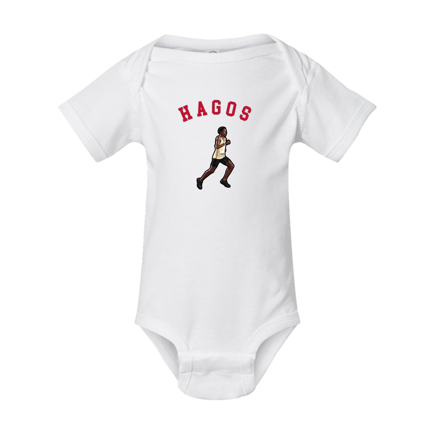 Baby Onesie — Shirsey Arch in White