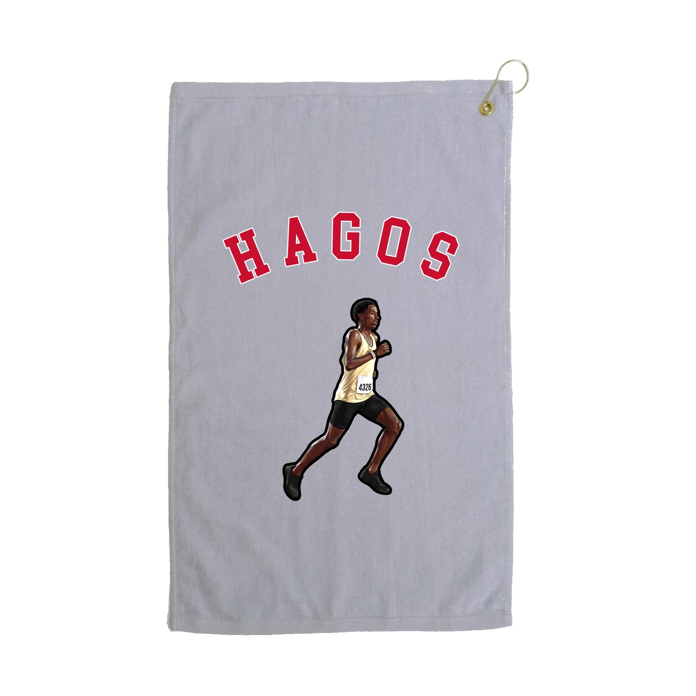 Golf Towel — Shirsey Arch in Grey