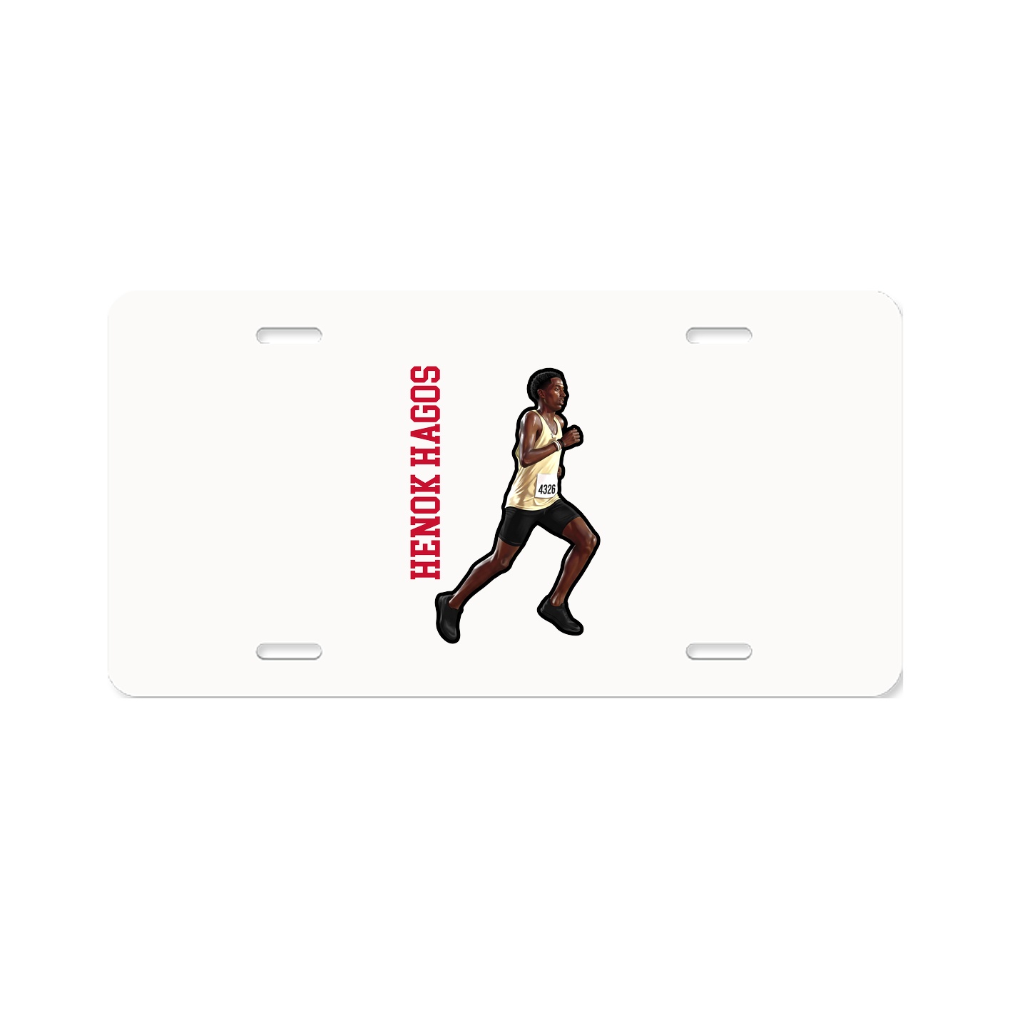 Aluminum License Plate