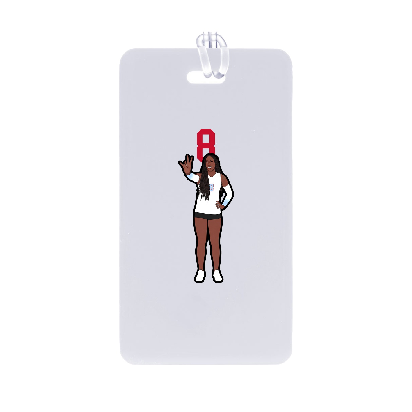 Bag Tag — Number Top in Classic