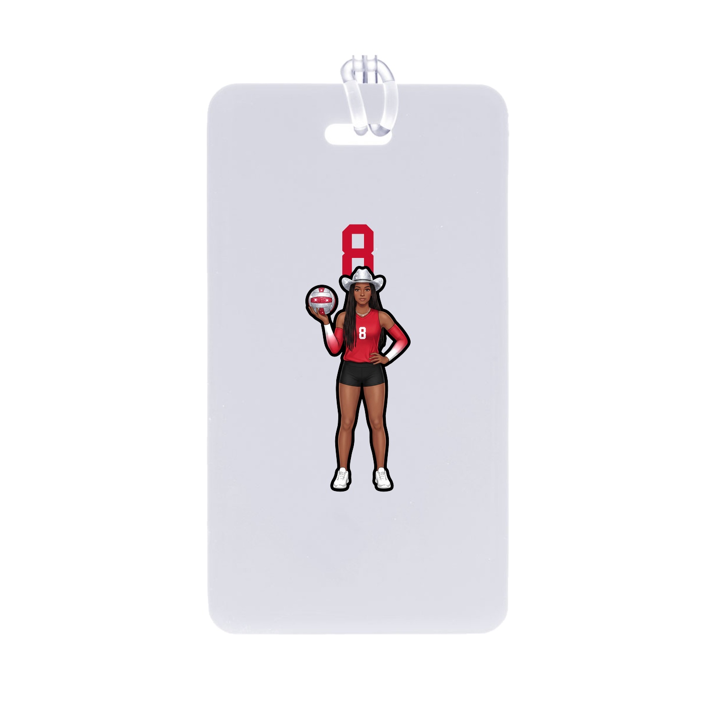 Bag Tag — Number Top in Classic