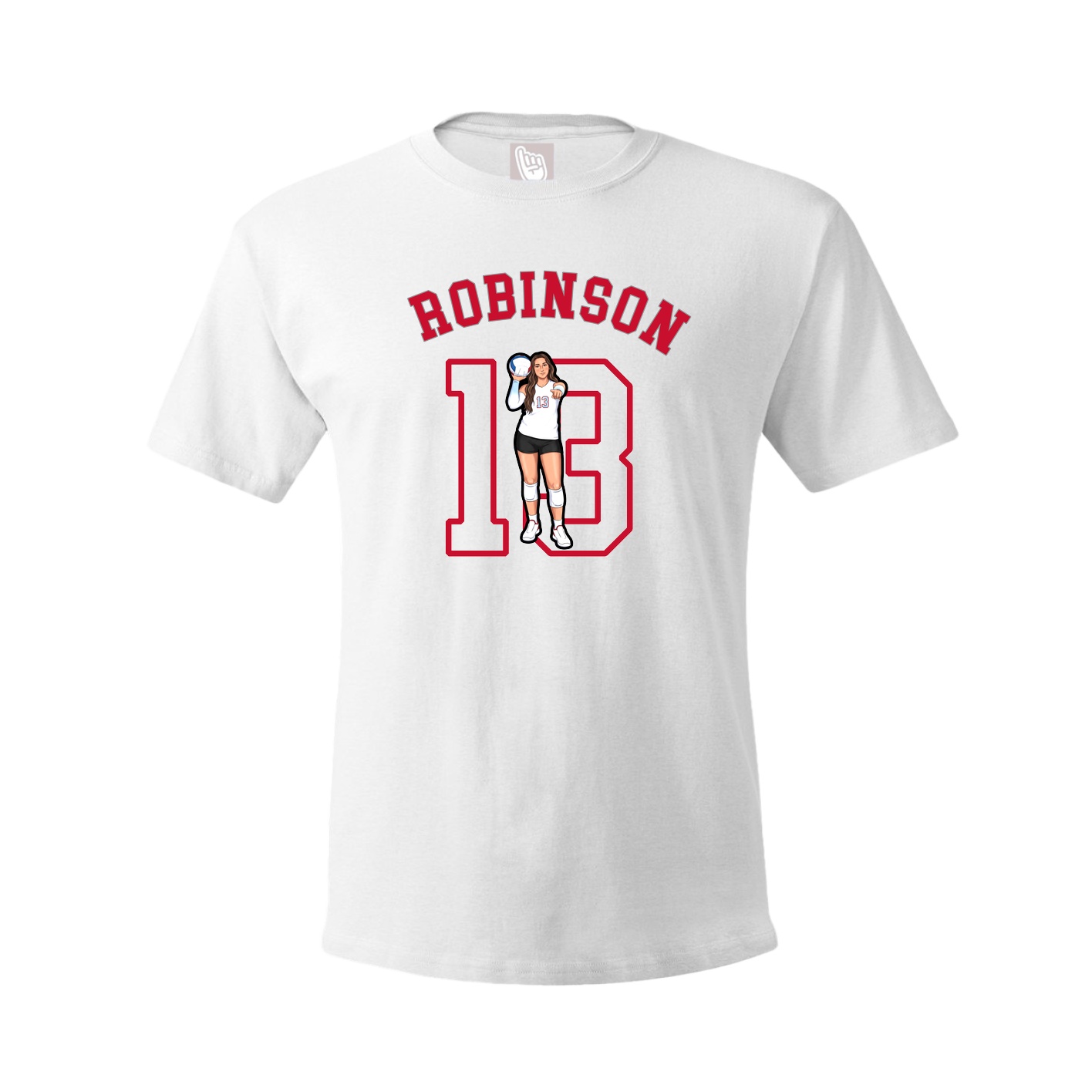 Tee — Shirsey Arch in White