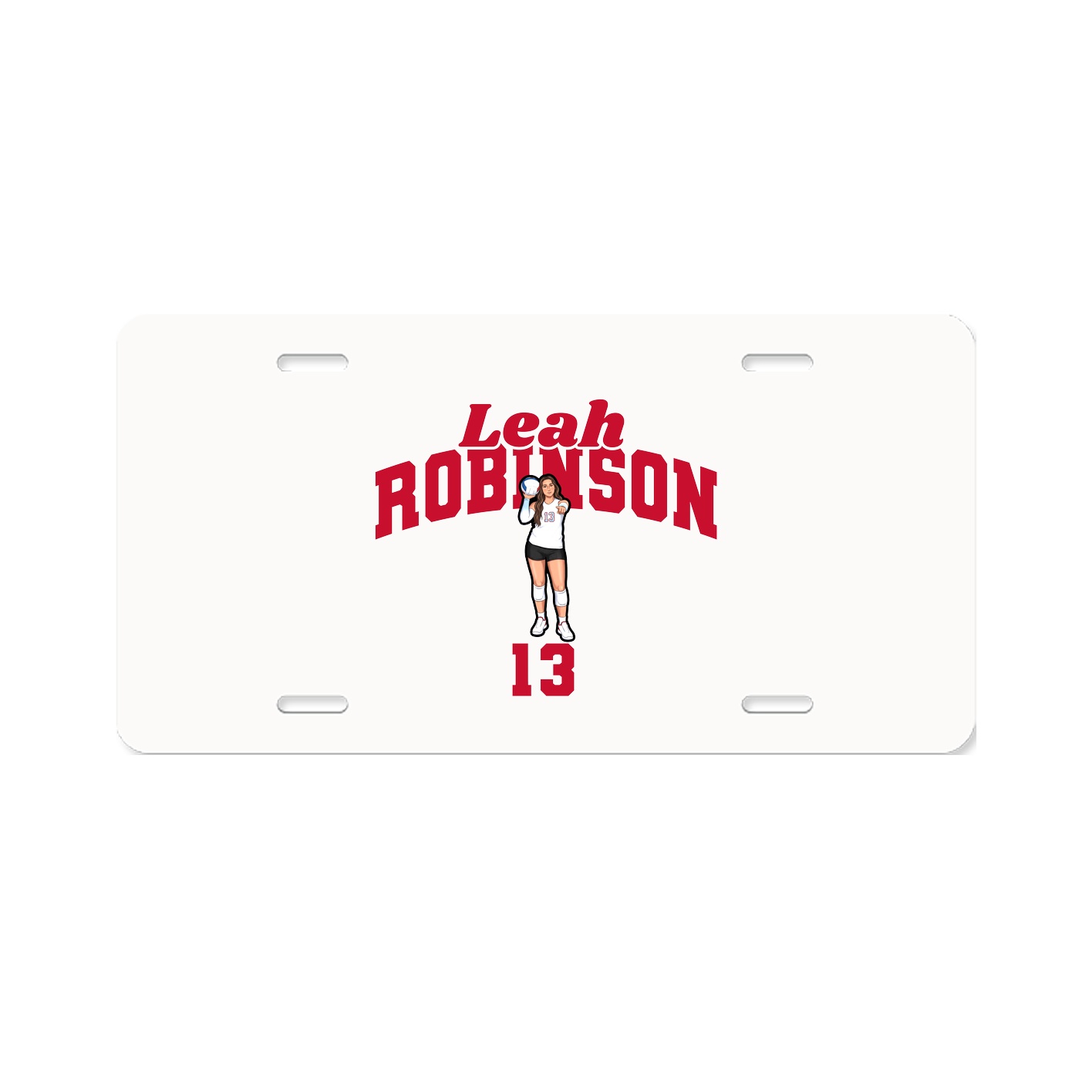 License Plate — Signature Arch in Classic