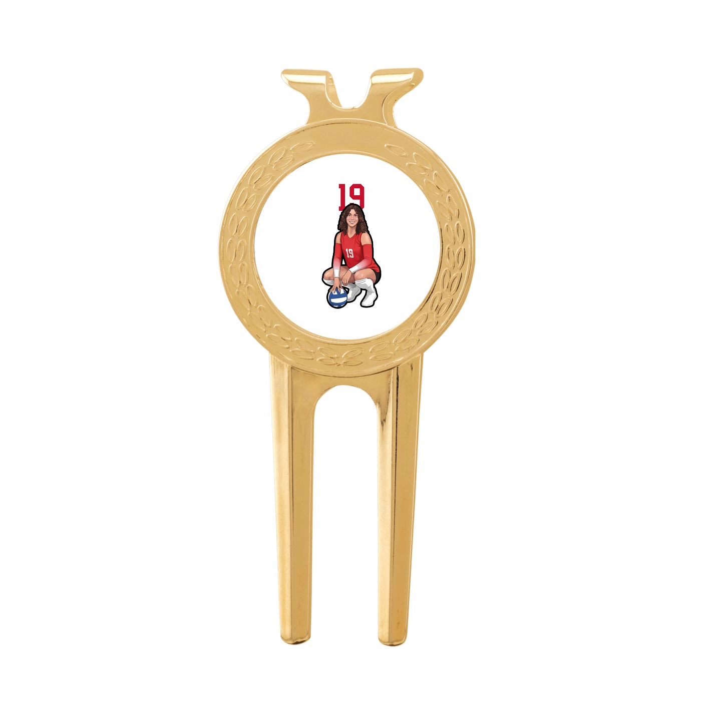 Divot Tool with Ball Marker — Number Top in Classic