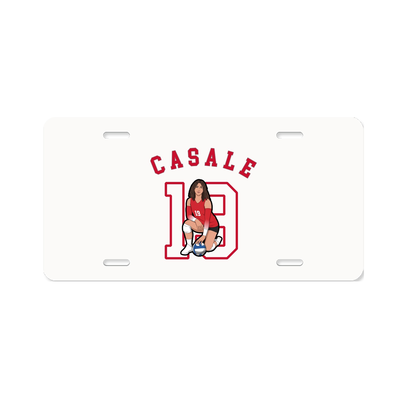 License Plate — Shirsey Arch in Classic