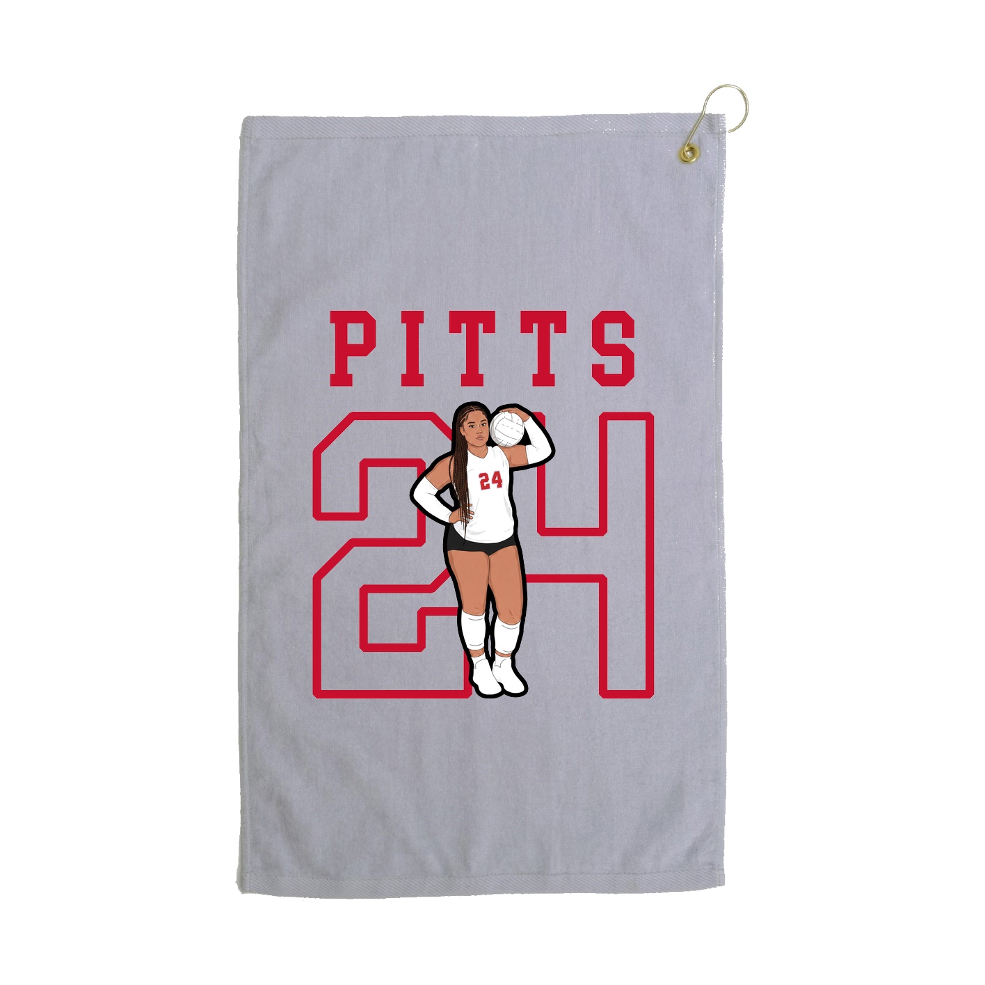 Golf Towel — Shirsey in Grey