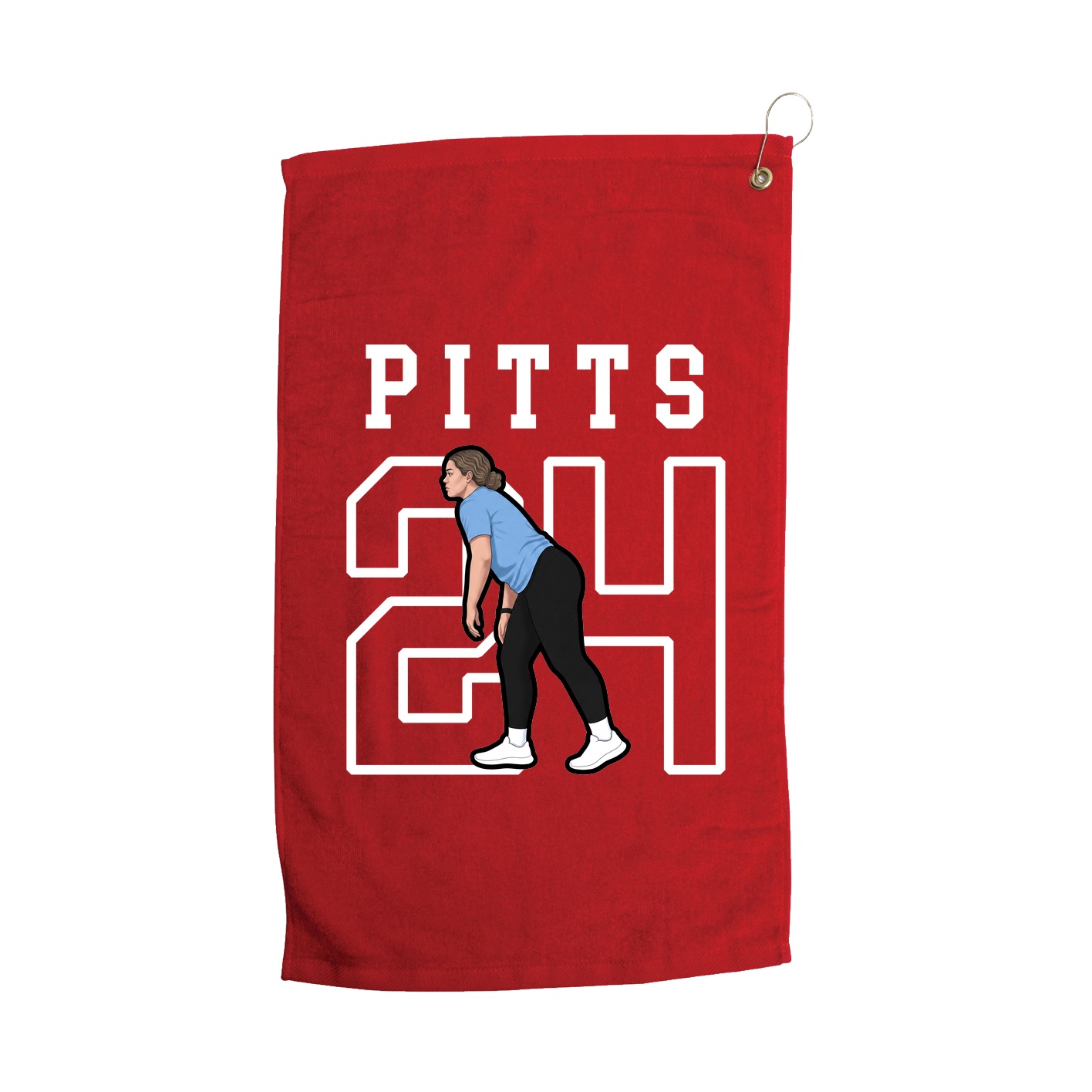 Golf Towel — Shirsey in Red