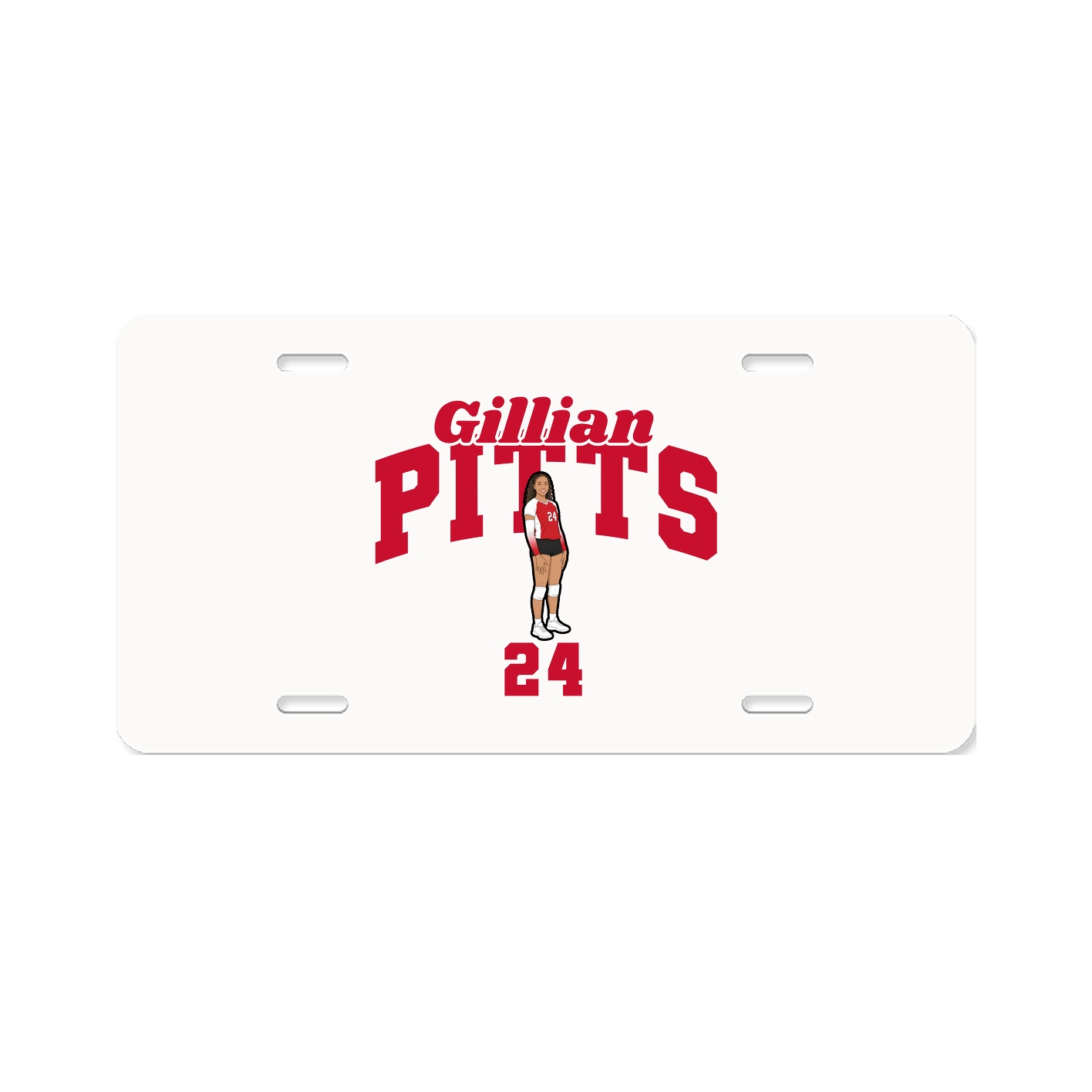 License Plate — Signature Arch in Classic