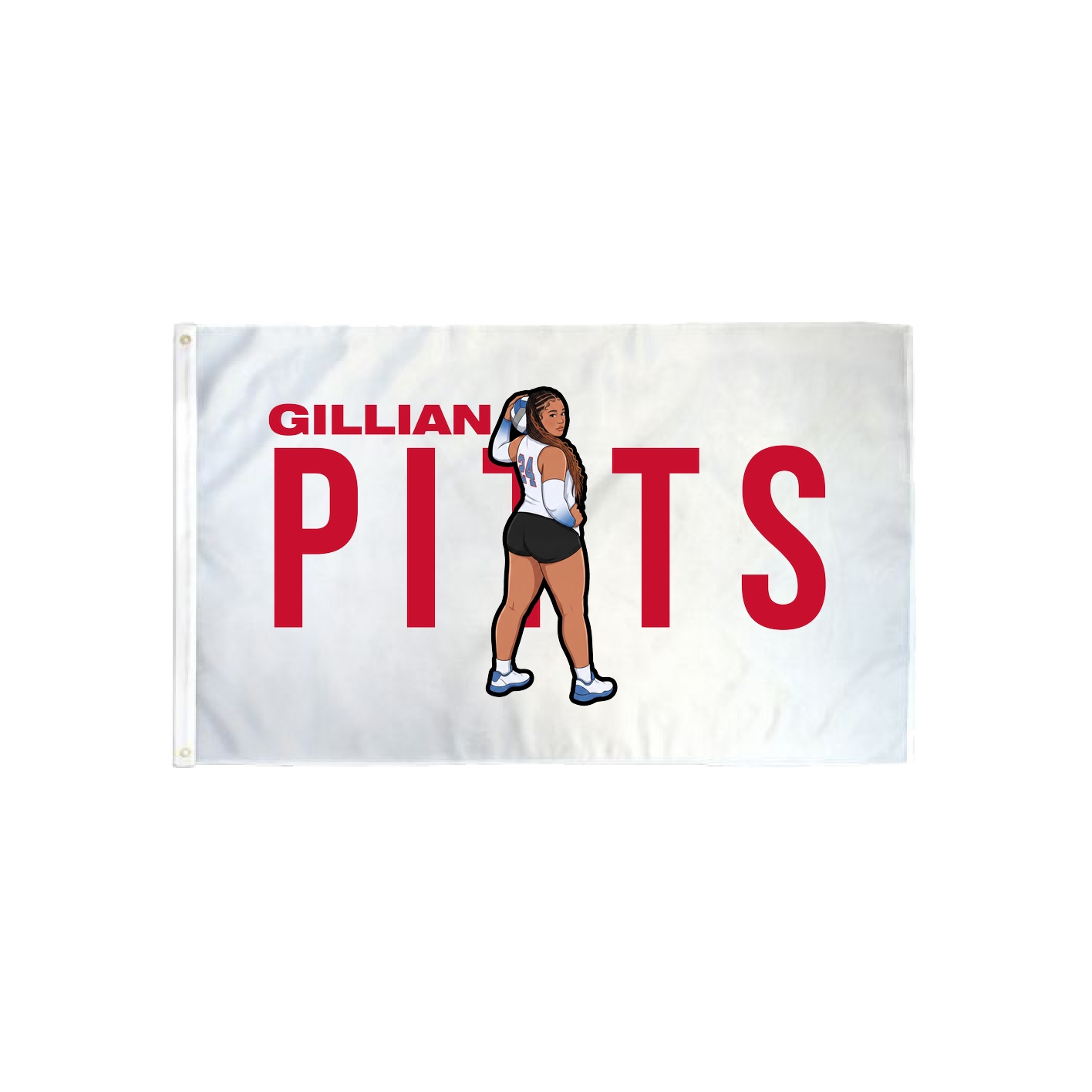 3x5 Flag — Player Name in Classic