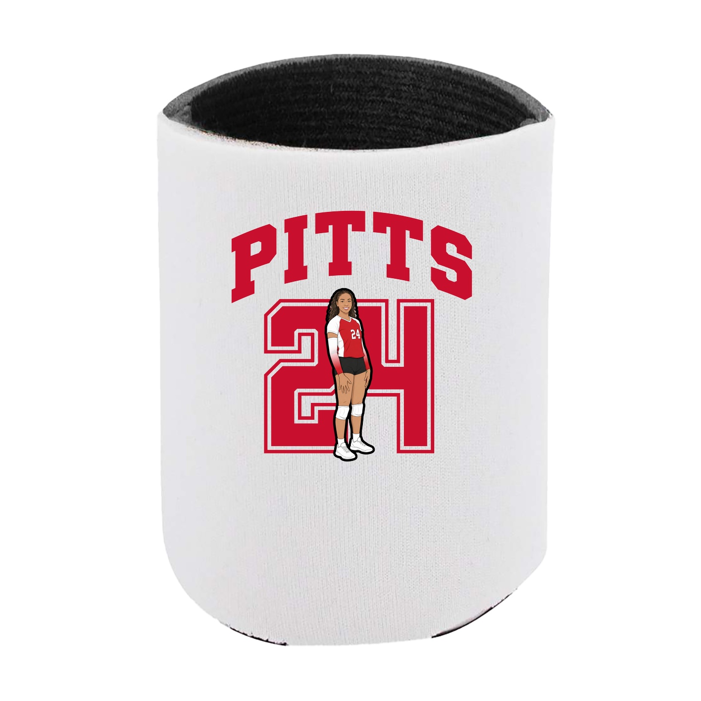 Can Holder — Number in White