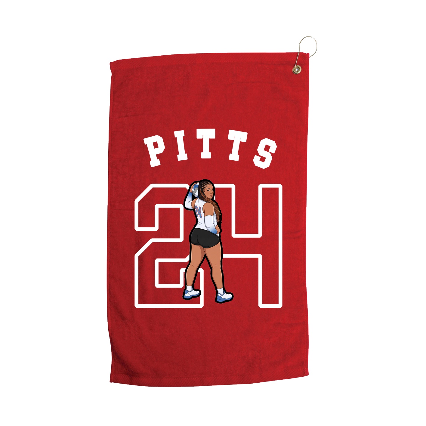 Golf Towel — Shirsey Arch in Red
