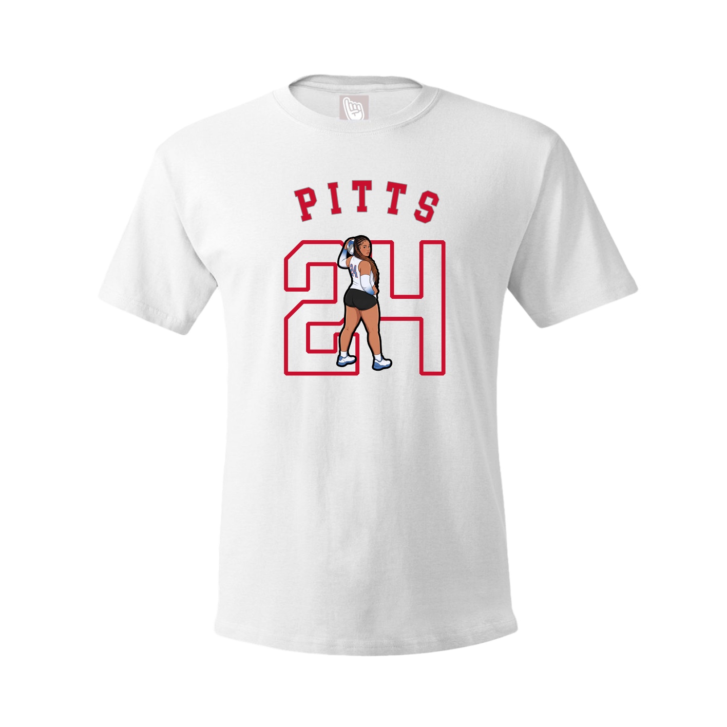 Youth Tee — Shirsey Arch in White