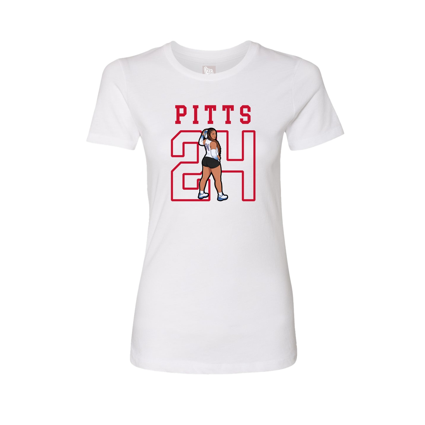 Fitted Women's Tee — Shirsey in White