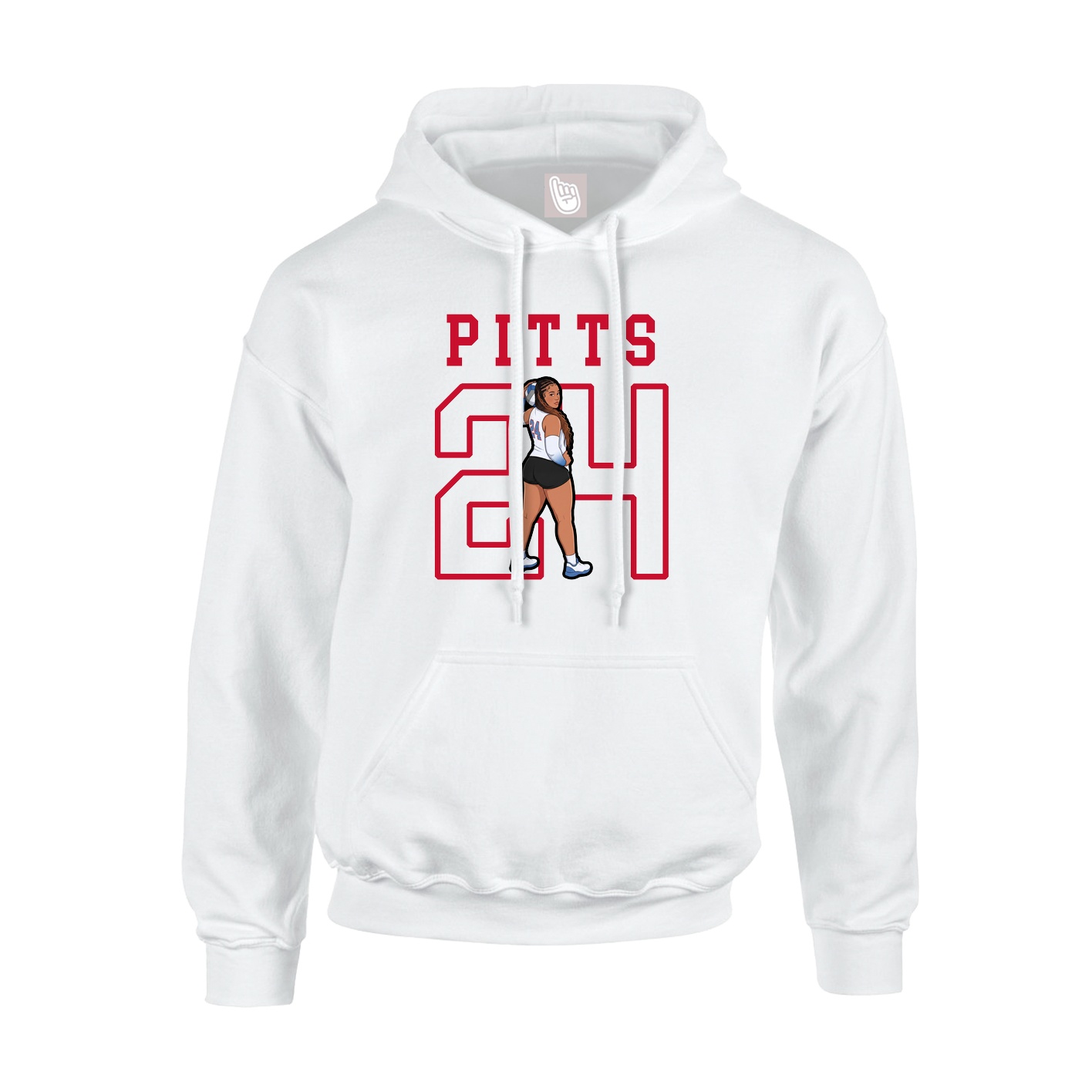 Youth Hoodie — Shirsey in White