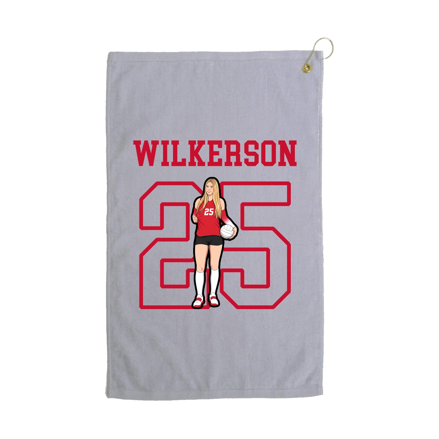 Golf Towel — Shirsey in Grey