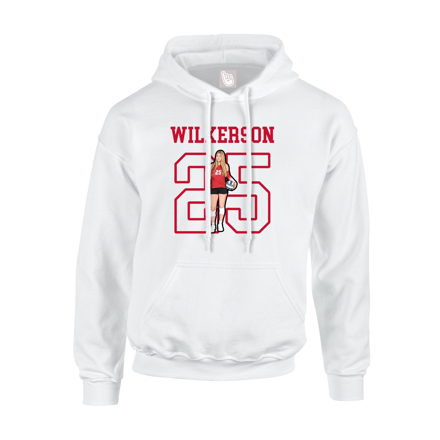 Youth Hoodie — Shirsey in White