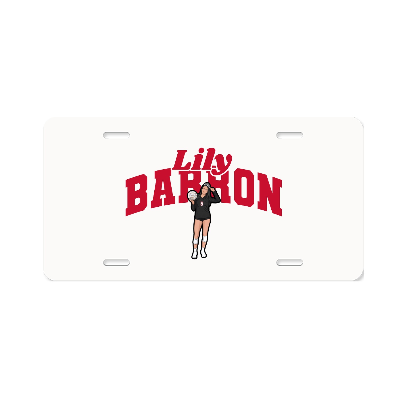 License Plate — Signature Arch in Classic
