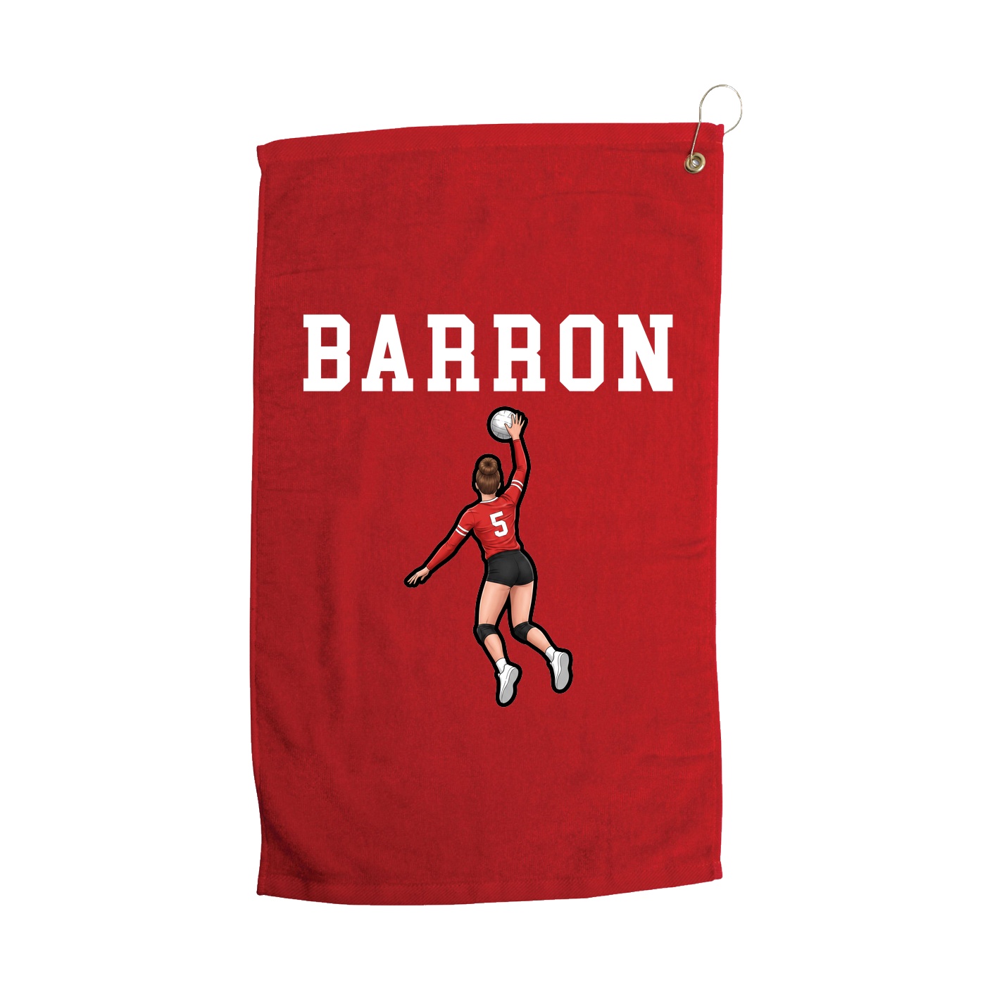 Golf Towel — Shirsey in Red