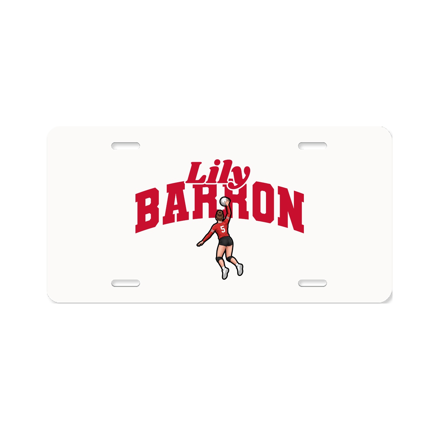 License Plate — Signature Arch in Classic