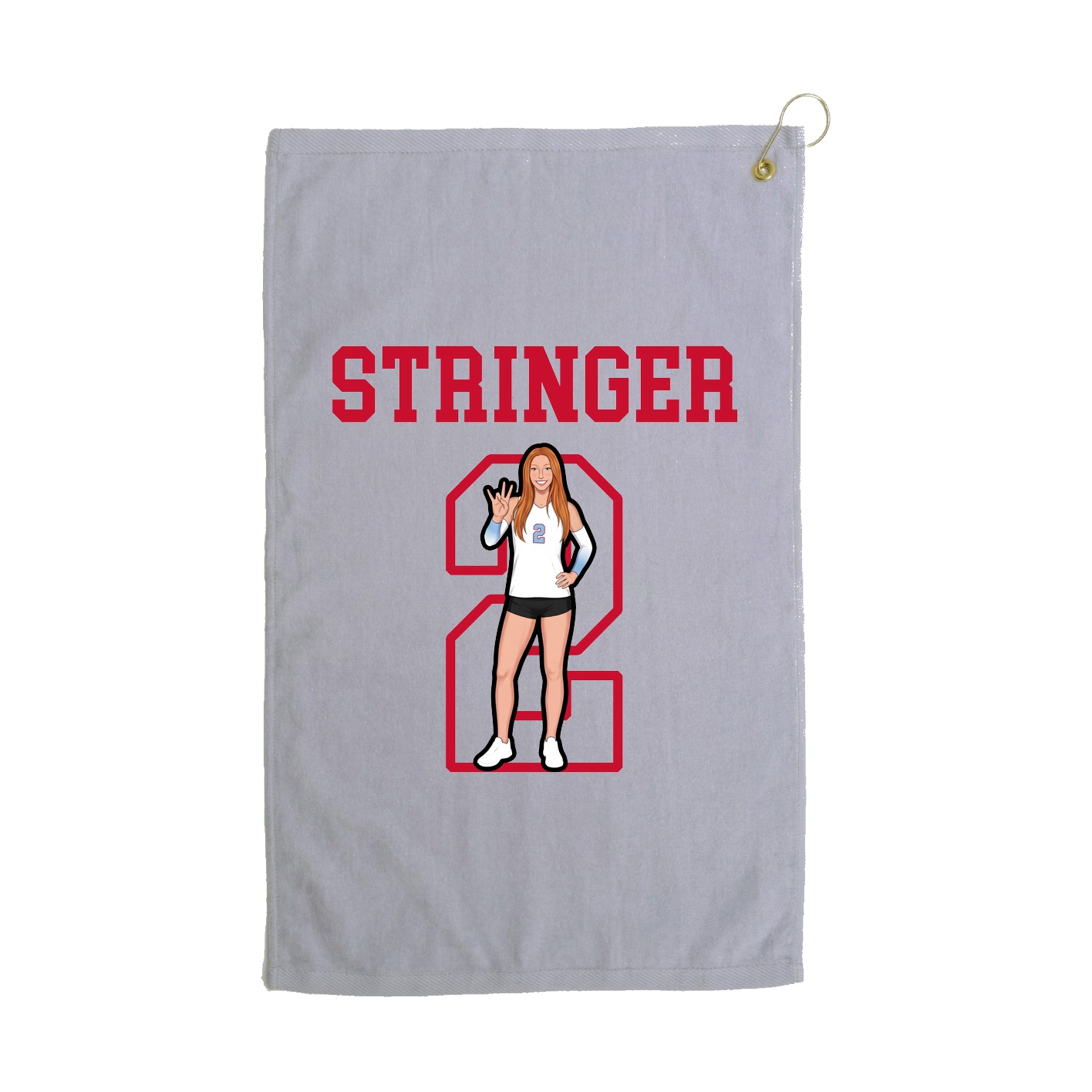 Golf Towel — Shirsey in Grey