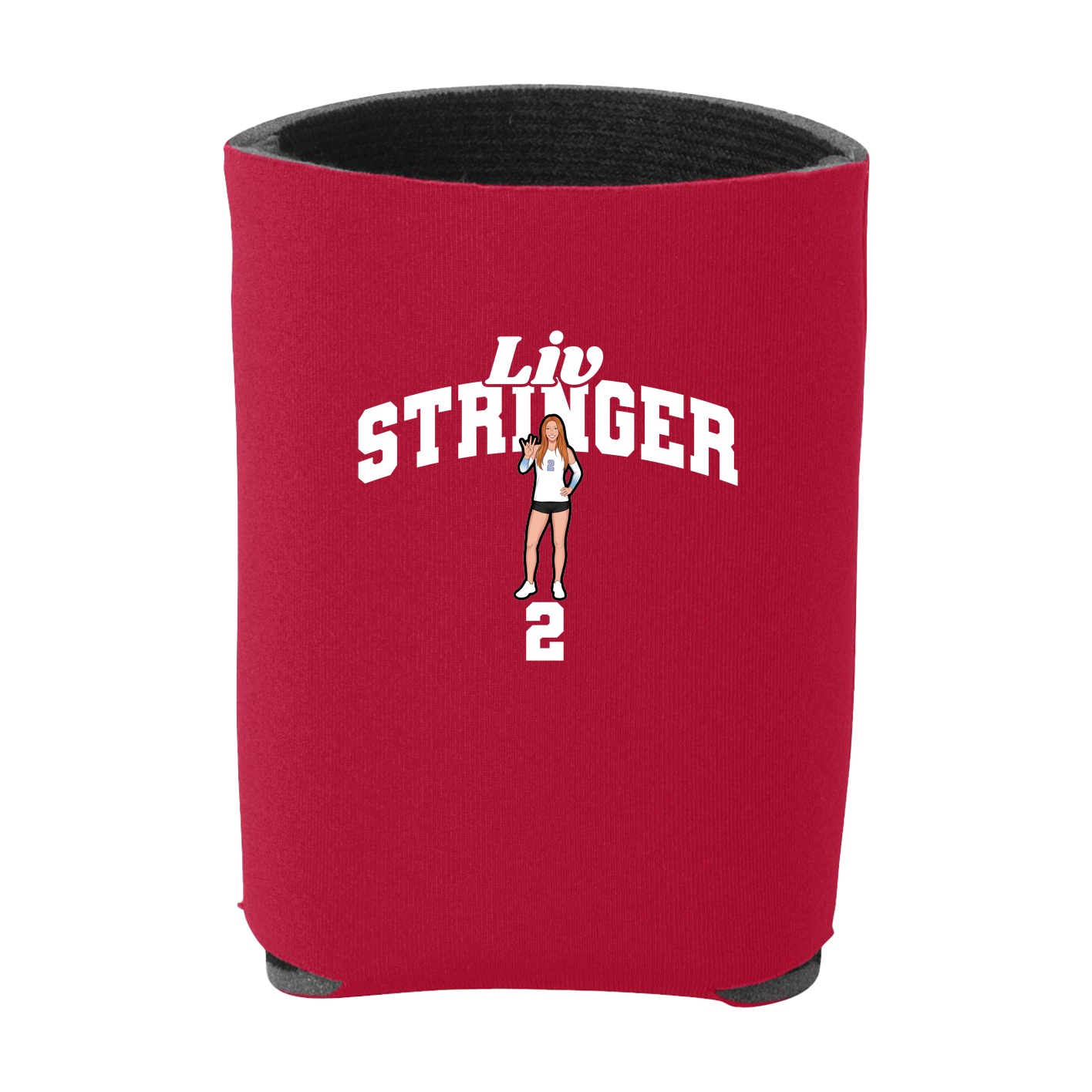 Can Holder — Signature Arch in Red