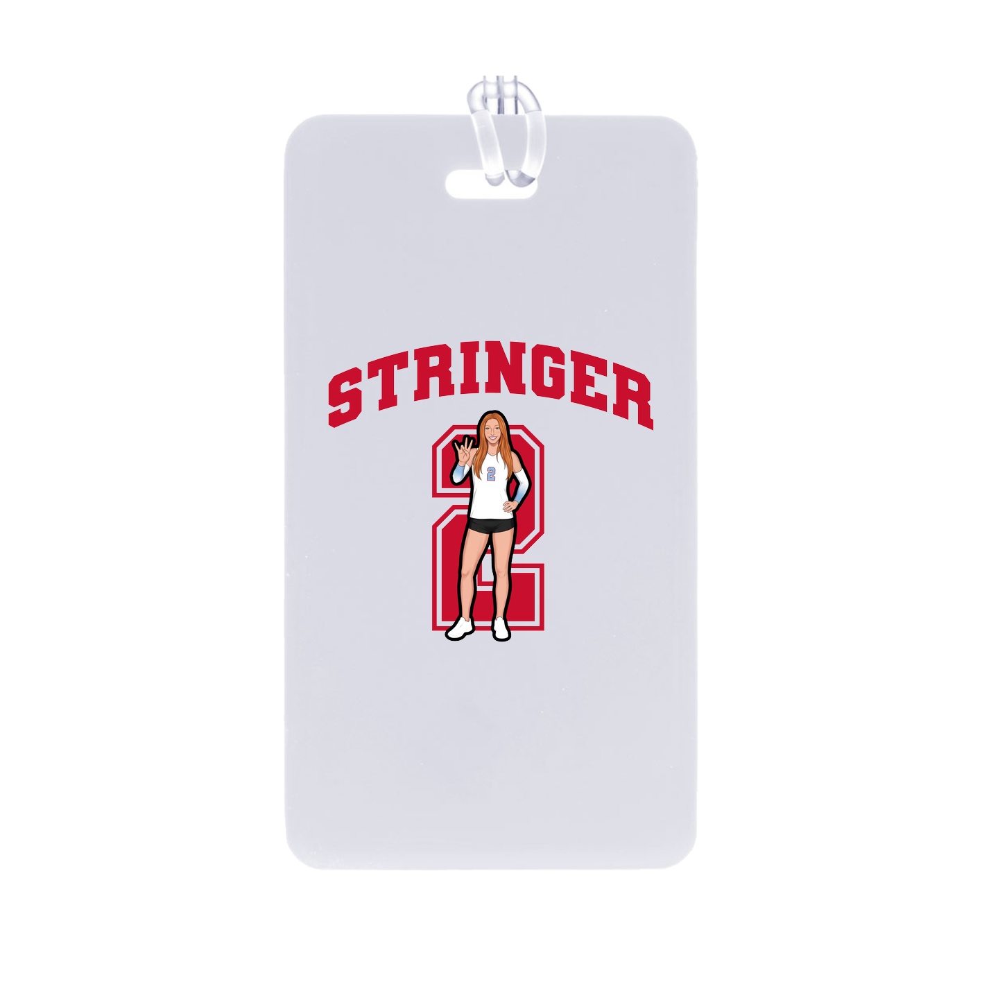 Bag Tag — Number in Classic
