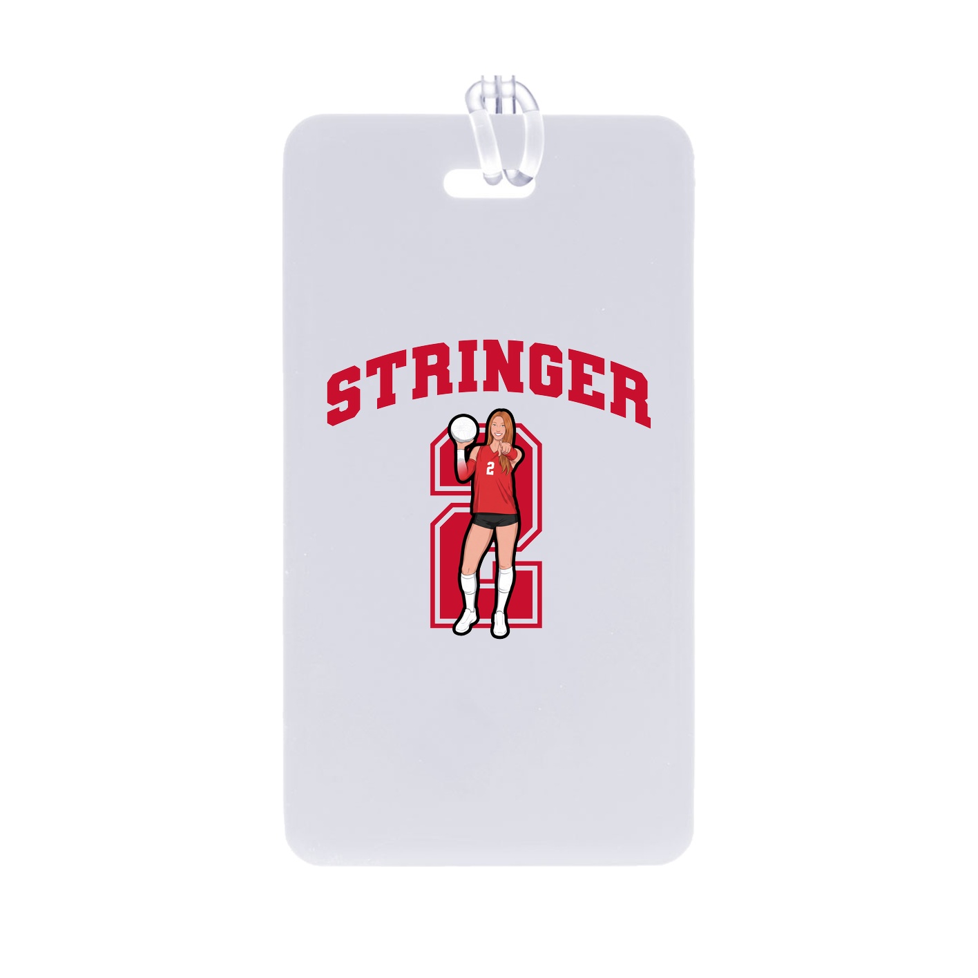 Bag Tag — Number in Classic