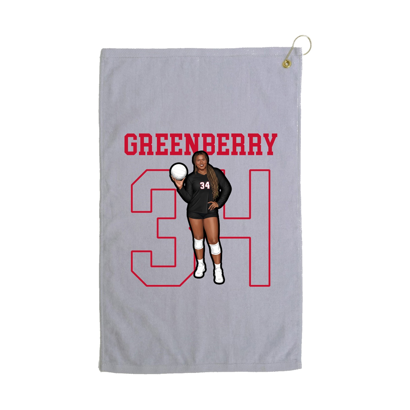 Golf Towel — Shirsey in Grey