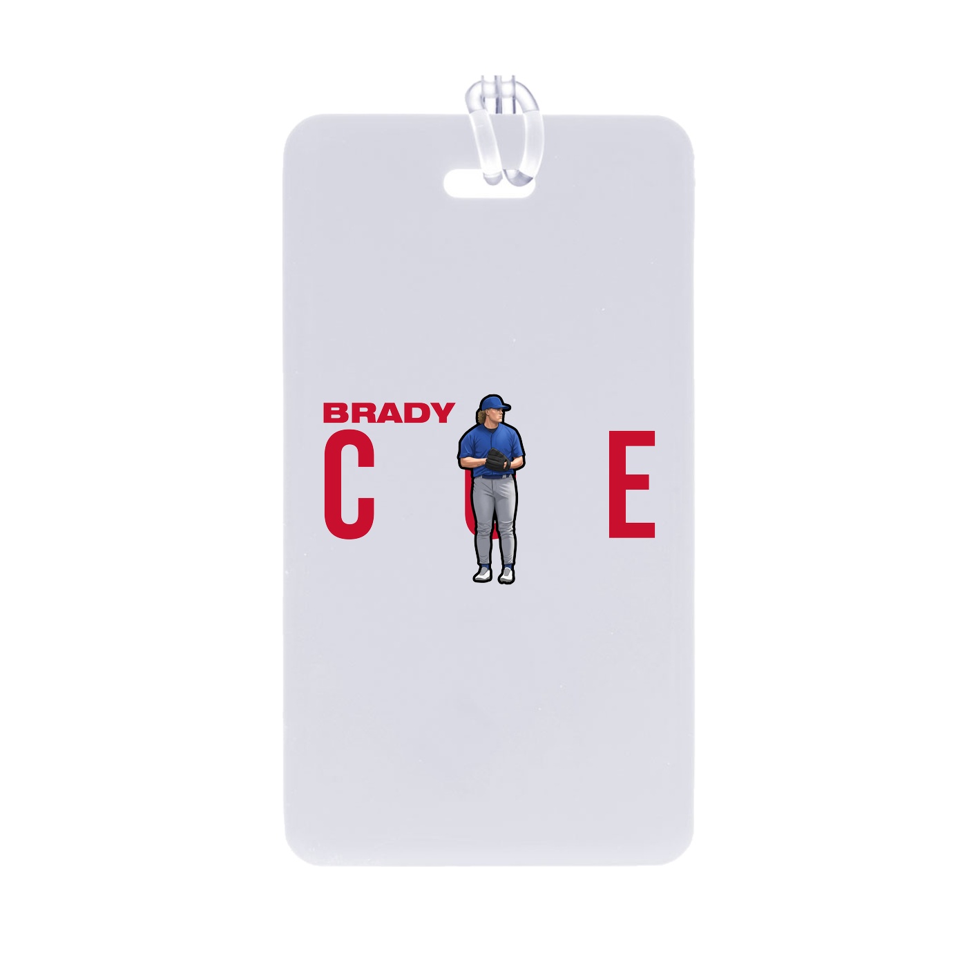 Bag Tag — Player Name in Classic