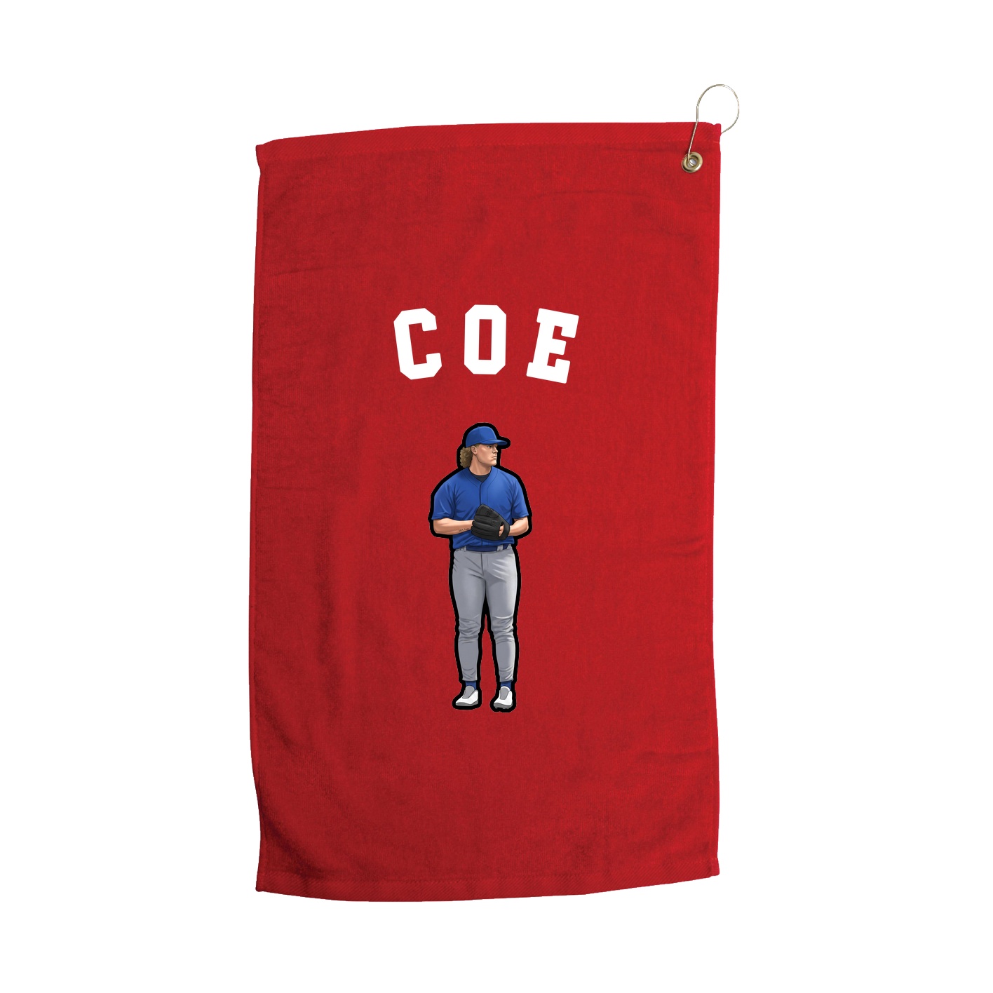 Golf Towel — Shirsey Arch in Red